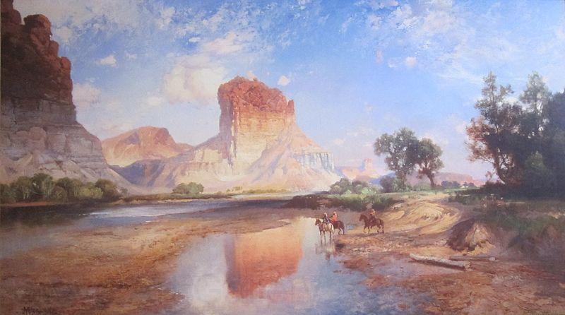 Thomas Moran Grand Canyon Spain oil painting art
